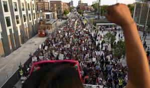 Lista policía de Chicago para última noche de protestas propalestinas frente a Convención Demócrata