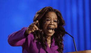 Oprah Winfrey urge a EE. UU. a elegir la alegría y catapultar a Harris a la Casa Blanca