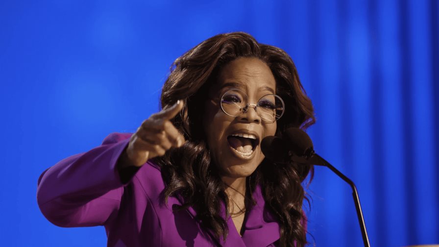 Oprah Winfrey urge a EE. UU. a elegir la alegría y catapultar a Harris a la Casa Blanca