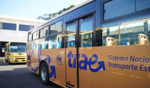 Santiago estrena este domingo el sistema de transporte escolar TRAE con 150 autobuses eléctricos