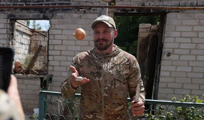 Un soldado influencer en el frente oriental de Ucrania