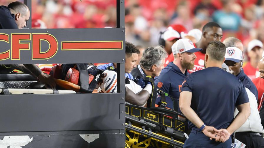 Coleman, de los Bears, dado de alta del hospital tras aparatosa lesión en juego de pretemporada