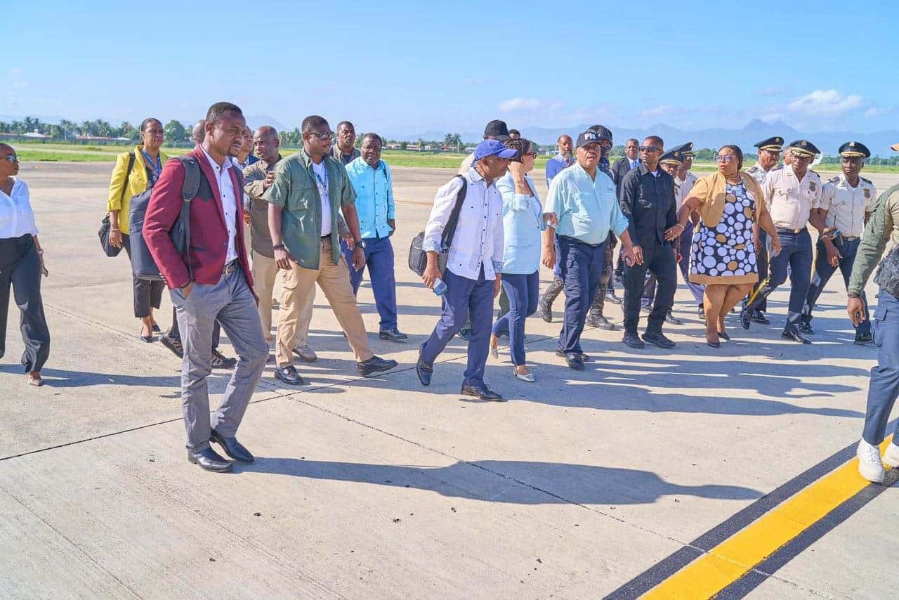 El primer ministro de Haití, Garry Conille, visita Cabo Haitiano.