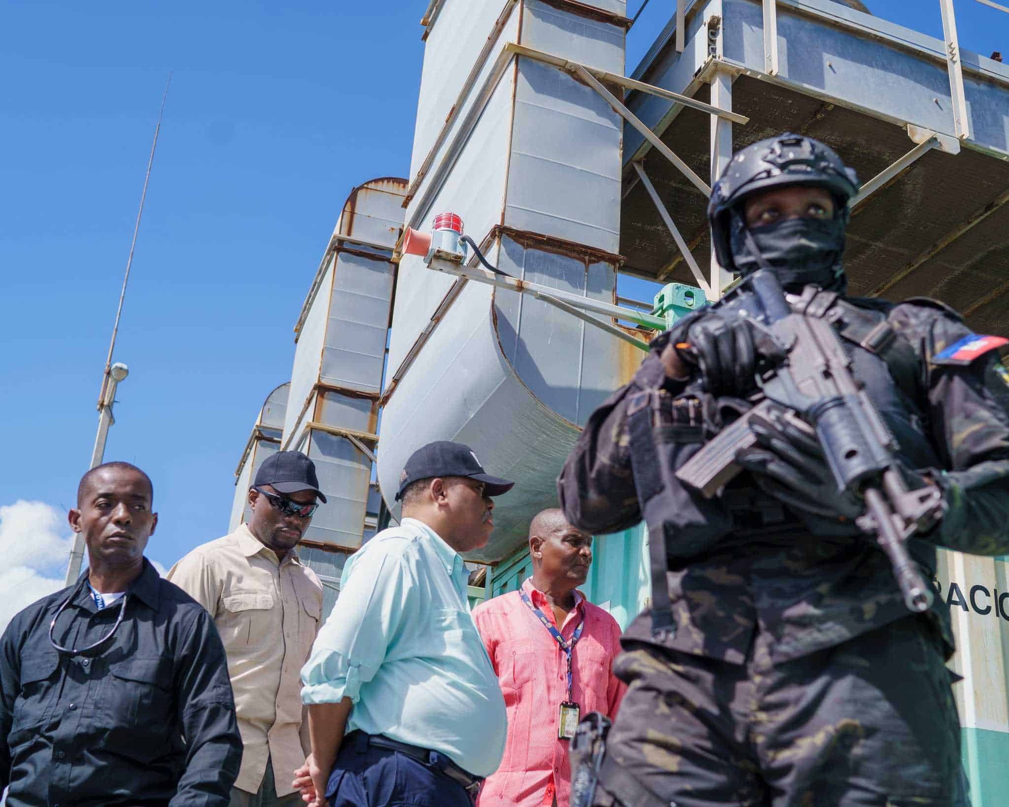 El primer ministro de Haití, Garry Conille, visita Cabo Haitiano.