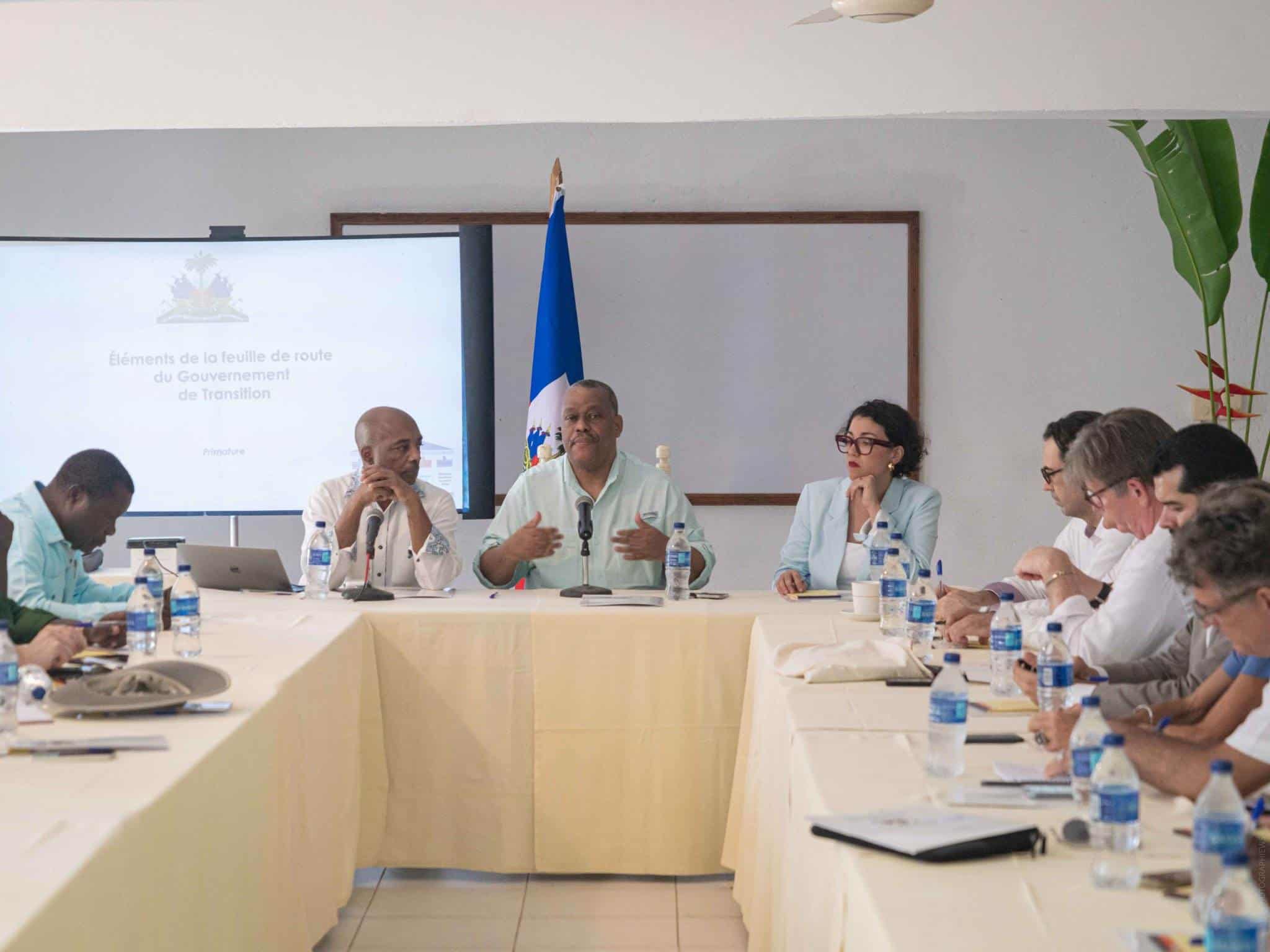 El primer ministro de Haití, Garry Conille, visita Cabo Haitiano.