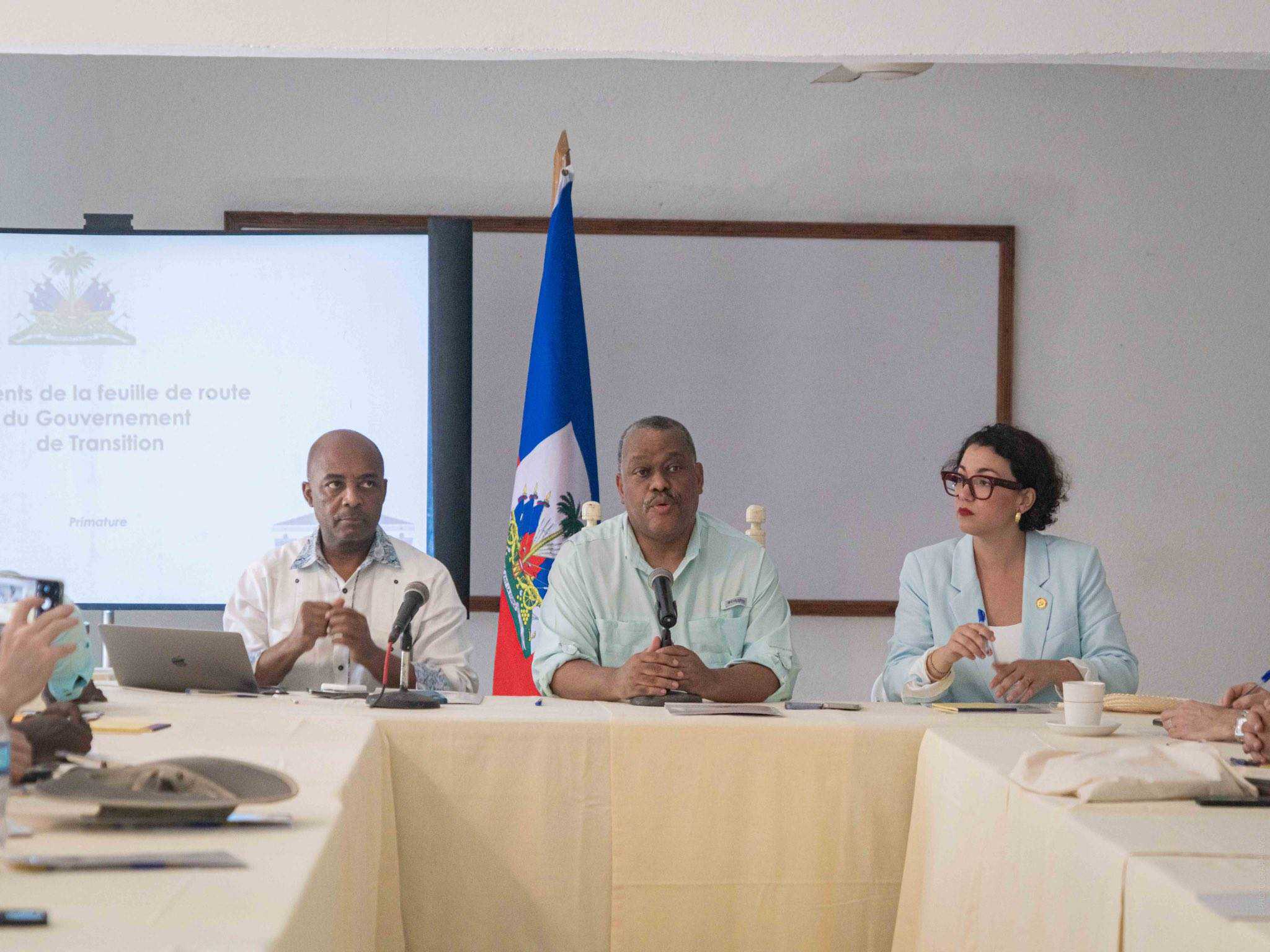 El primer ministro de Haití, Garry Conille, visita Cabo Haitiano.