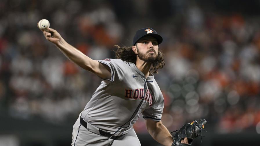 Astros amplían ventaja en la cima divisional con triunfo de 6-0 sobre Orioles