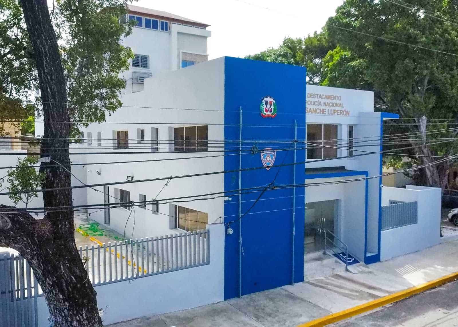 El nuevo destacamento del ensanche Luperón, en el Distrito Nacional.