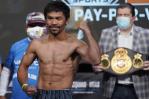 Manny Paquiao se evitó de un nocaut en los tribunales ante Conor McGregor Manny Paquiao se evitó de un nocaut en los tribunales ante Conor McGregor