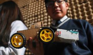Calahumanatronic, el concurso de robótica que genera pasión en los jóvenes en Bolivia