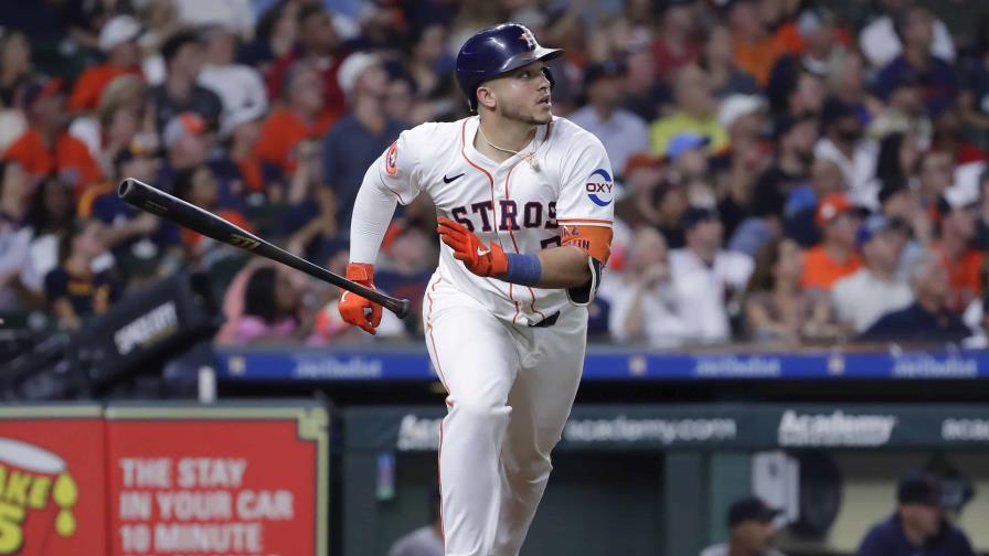 El dominicano Yainer Díaz, el as bajo la manga en el éxito de los Astros