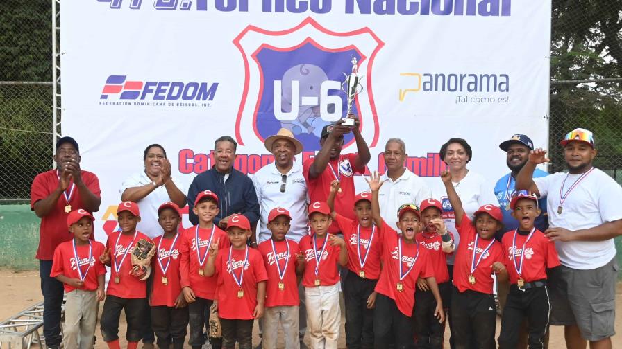 Video | Cotuí nuevo campeón del Nacional U6 de béisbol