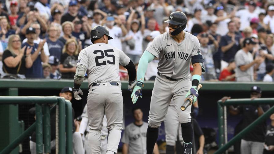 Judge, Torres y Cortés ayudan a Yankees a superar a Nacionales, opacando el debut de Dylan Crews