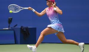 La polaca Swiatek se estrena a medio gas en el Abierto de Estados Unidos