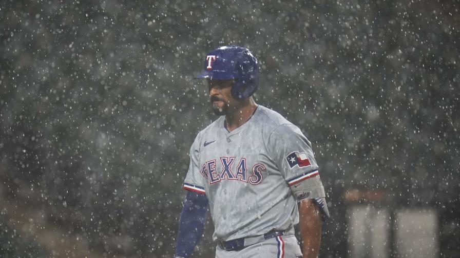 Rangers-Medias Blancas se suspende después de 4 pitcheos y se realizará este miércoles