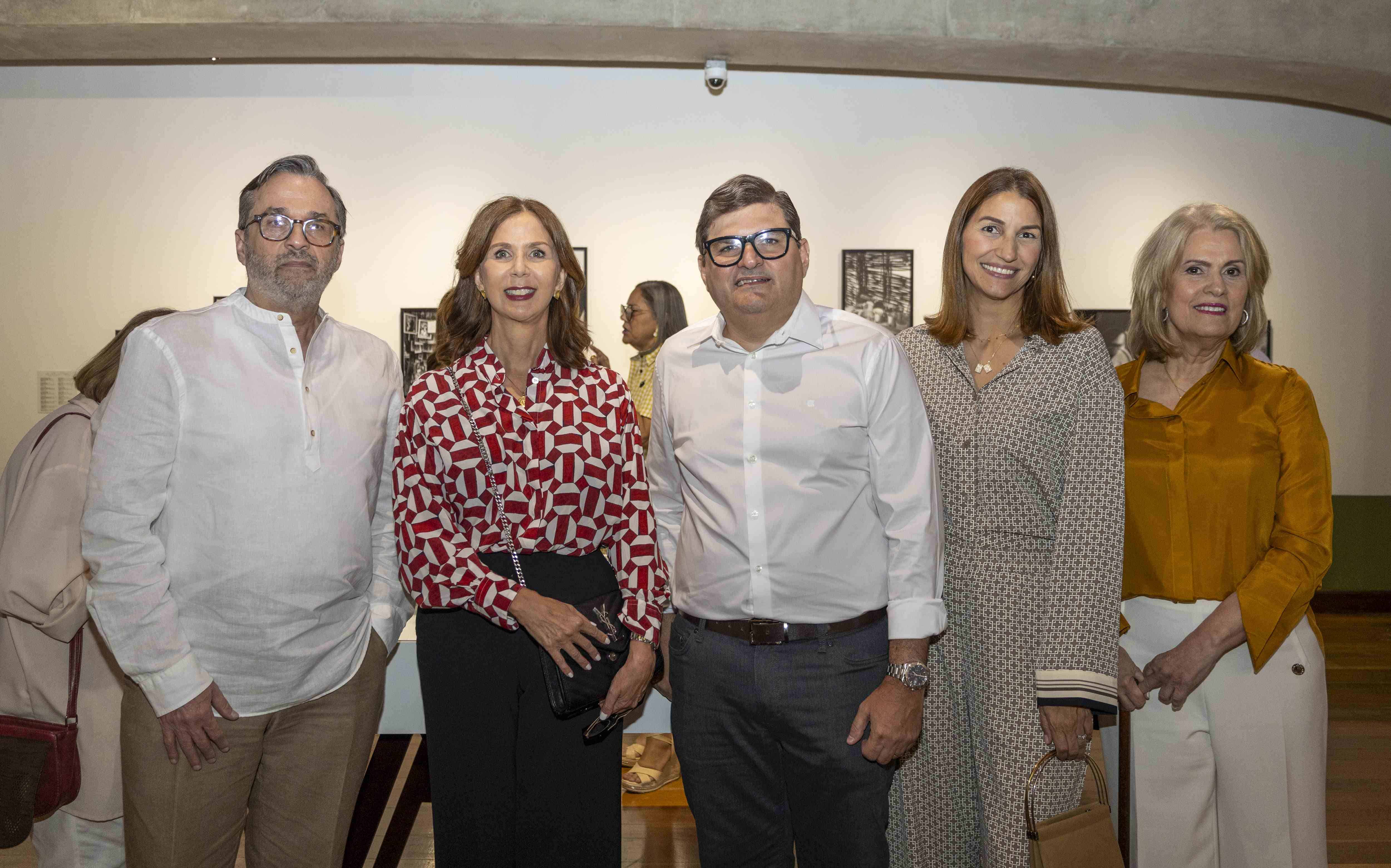 Guillermo Cordero Carmen Rita Cordero, Manuel José Tarrazo, María Elena Aguayo y Laura de Tarrazo. 