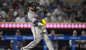 Bravos anotan 4 veces en la 10ma para vencer a Mellizos