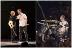 Ed Sheeran y Chris Hemsworth juntos en el escenario Ed Sheeran y Chris Hemsworth juntos en el escenario
