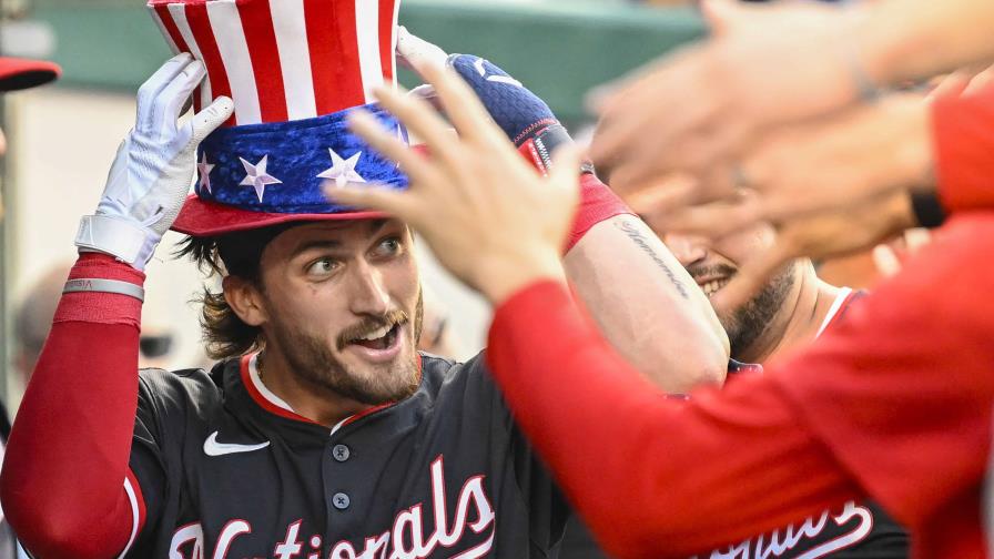 Dylan Crews conecta HR en el tercer juego de su carrera y Nacionales vencen 5-2 a Yankees