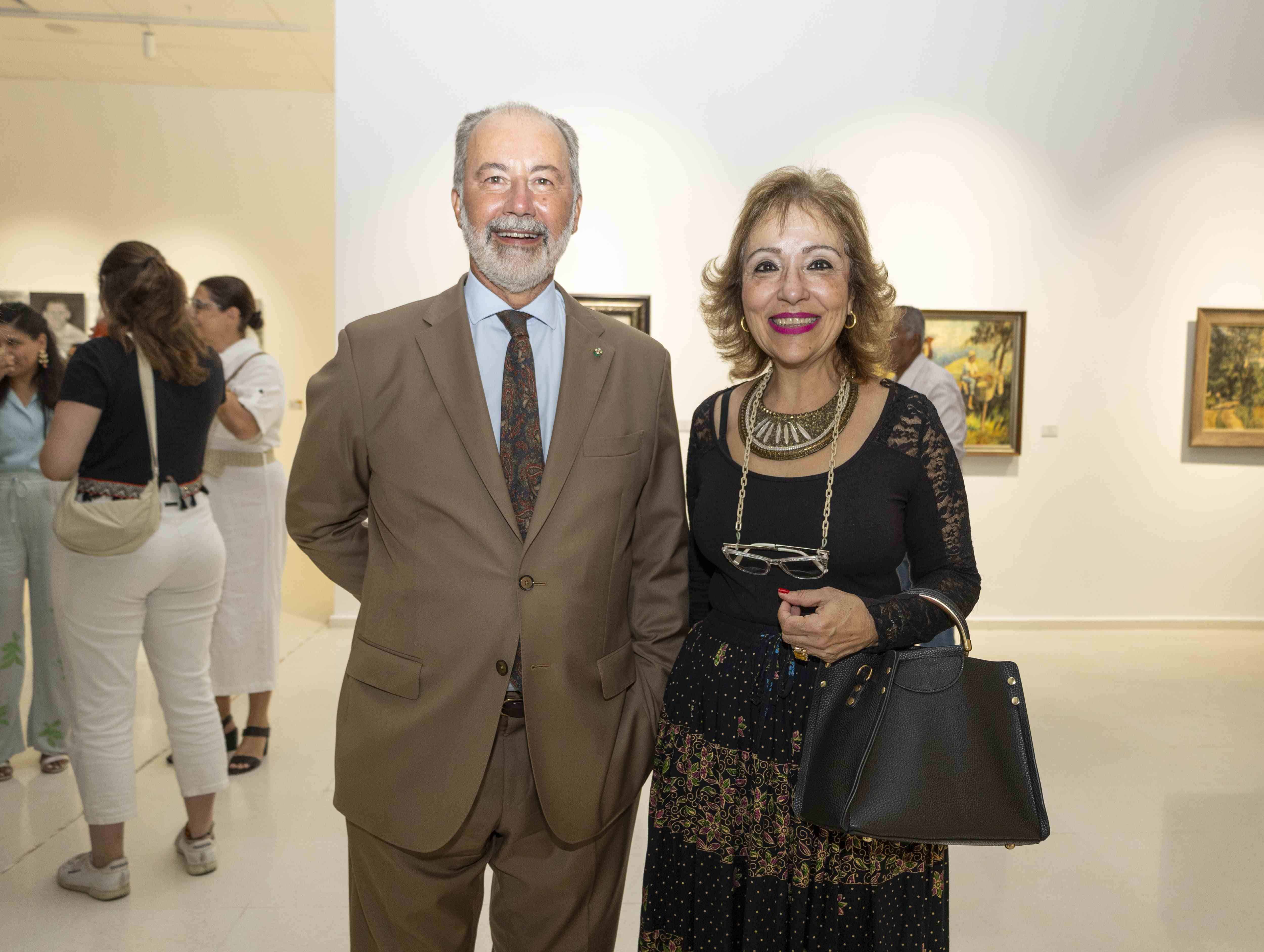 Stefano Queirolo Palmas y Rosa María Nadal.