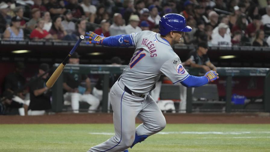 Sencillo productor de Iglesias en la 9na lleva a Mets a victoria sobre Diamondbacks