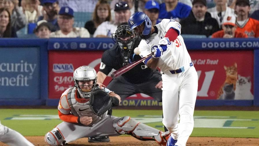 Teoscar Hernández da jonrón de tres carreras; Dodgers ganan 6-4 sobre Orioles