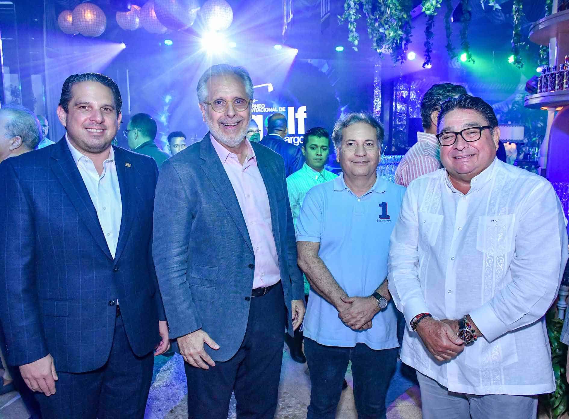 Jorge Dargam, Alberto Atallah, Jochy Pérez y Miguel Calzada.