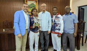 Atletas de Villa González destacan en torneo Taekwondo ITF en Colombia