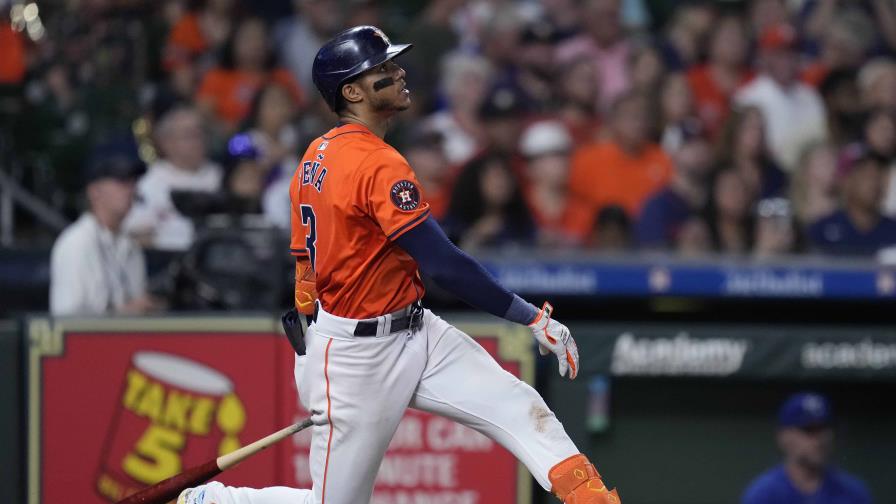 Peña y Díaz empujan dos cada uno, Kikuchi poncha a 12 en 7 innings , Astros vencen a Reales