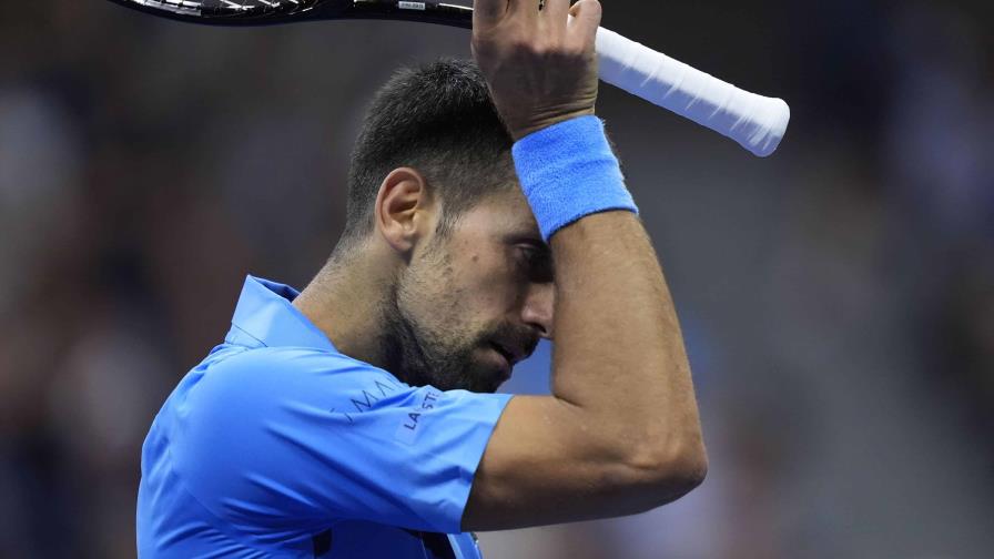 Djokovic, el campeón defensor, cae en el US Open, un día después de eliminación de Alcaraz