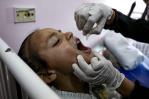 Comienza campaña de vacunación a gran escala contra la polio en la Franja de Gaza Comienza campaña de vacunación a gran escala contra la polio en la Franja de Gaza
