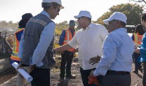 Director de DO Sostenible inicia las obras de la estación de transferencia en Nizao