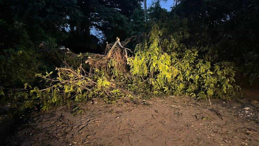 Fuertes lluvias provocan derrumbe de viviendas y dejan zonas incomunicadas en Elías Piña