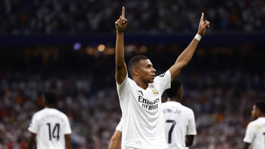 Mbappé se estrena como goleador con doblete. Real Madrid vence a Betis en la Liga