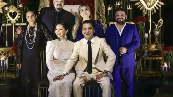 Pepe Aguilar revela fue quien pagó la boda de Christian Nodal y Ángela Aguilar