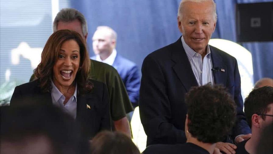 Harris y Biden cortejan juntos al estado clave de Pensilvania en acto con sindicatos