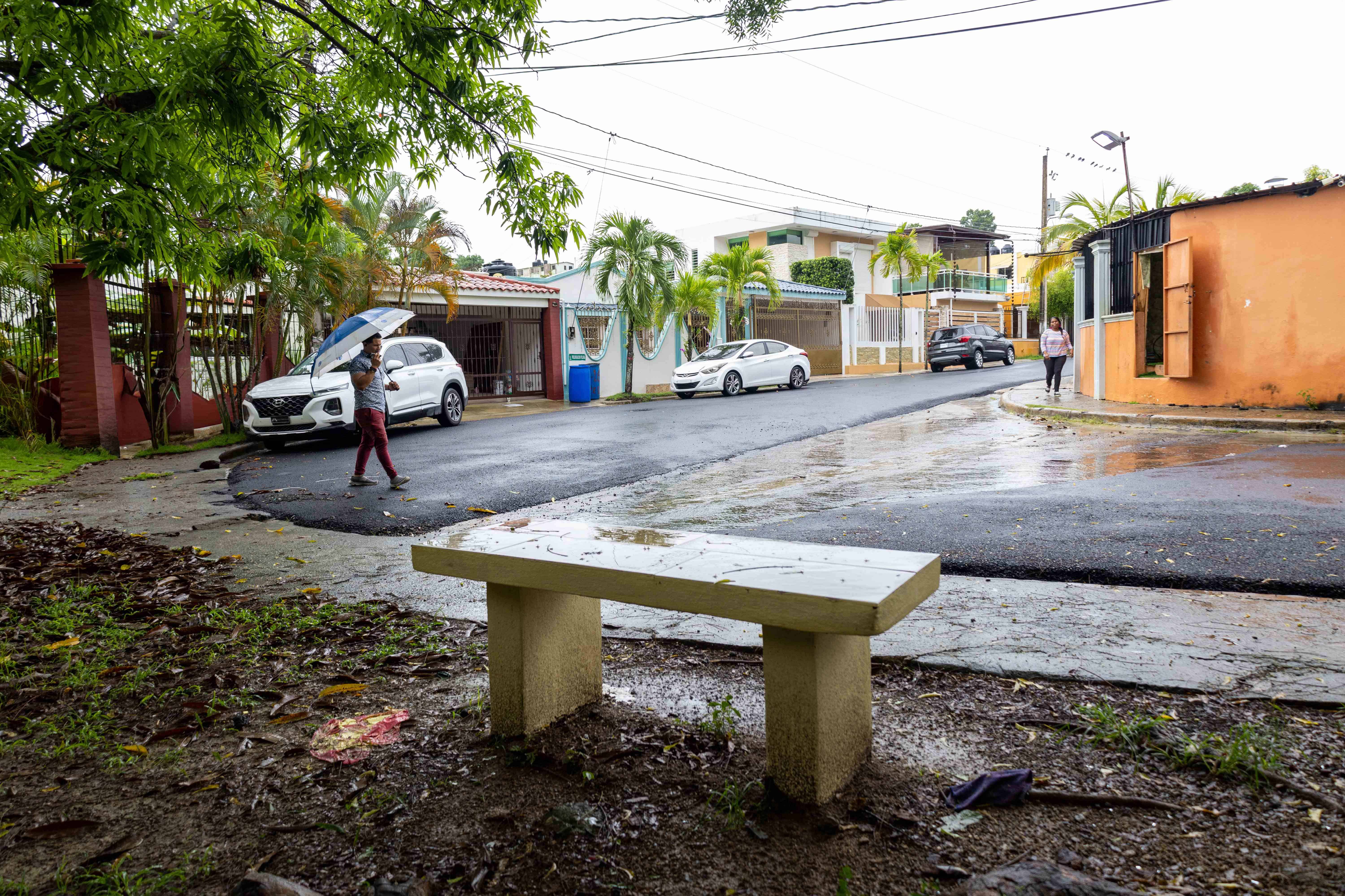 Calle que se inunda.