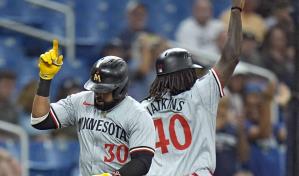 Jonrón 19 de Santana no evita victoria de Rays 2-1 sobre Twins