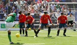 Brasil-Argentina y Colombia-Francia, semifinales de fútbol ciegos