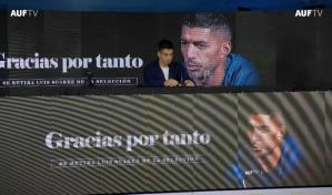 Muy emocionado, Luis Suárez anuncia su retiro de la selección de Uruguay