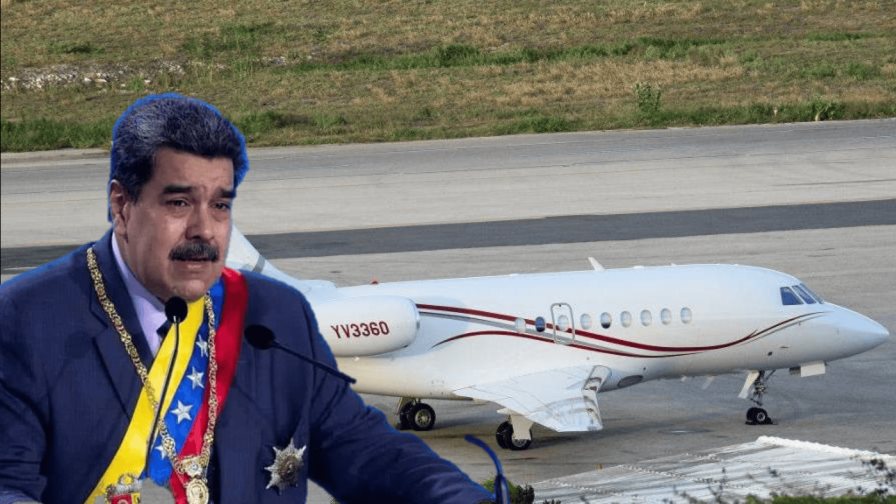 Así es el segundo avión de Maduro que está retenido en República Dominicana