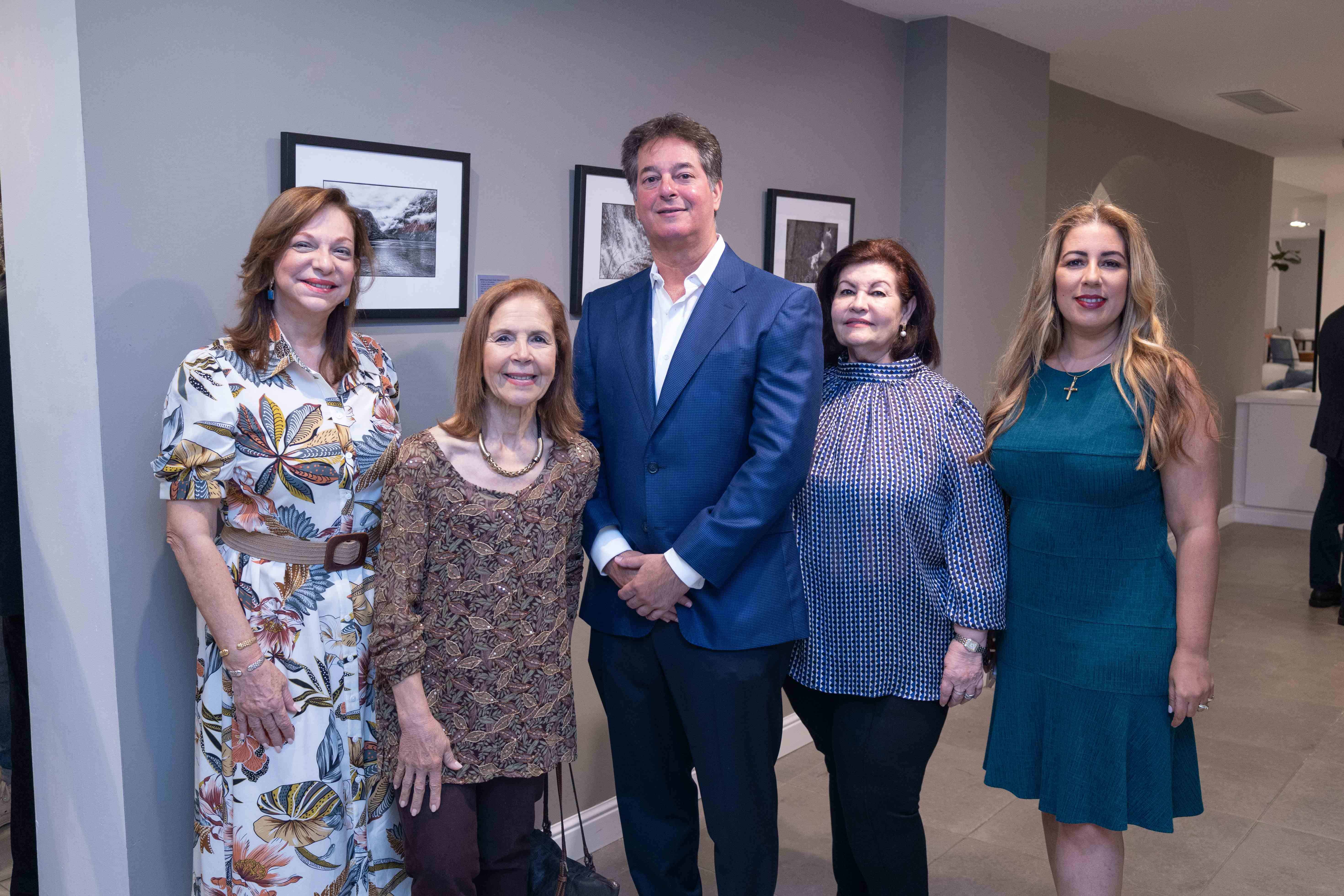 Ana Margarita García, Luisa Auffant, Erick Di Carlo, Delia Ferreira y Priaxis Peña.