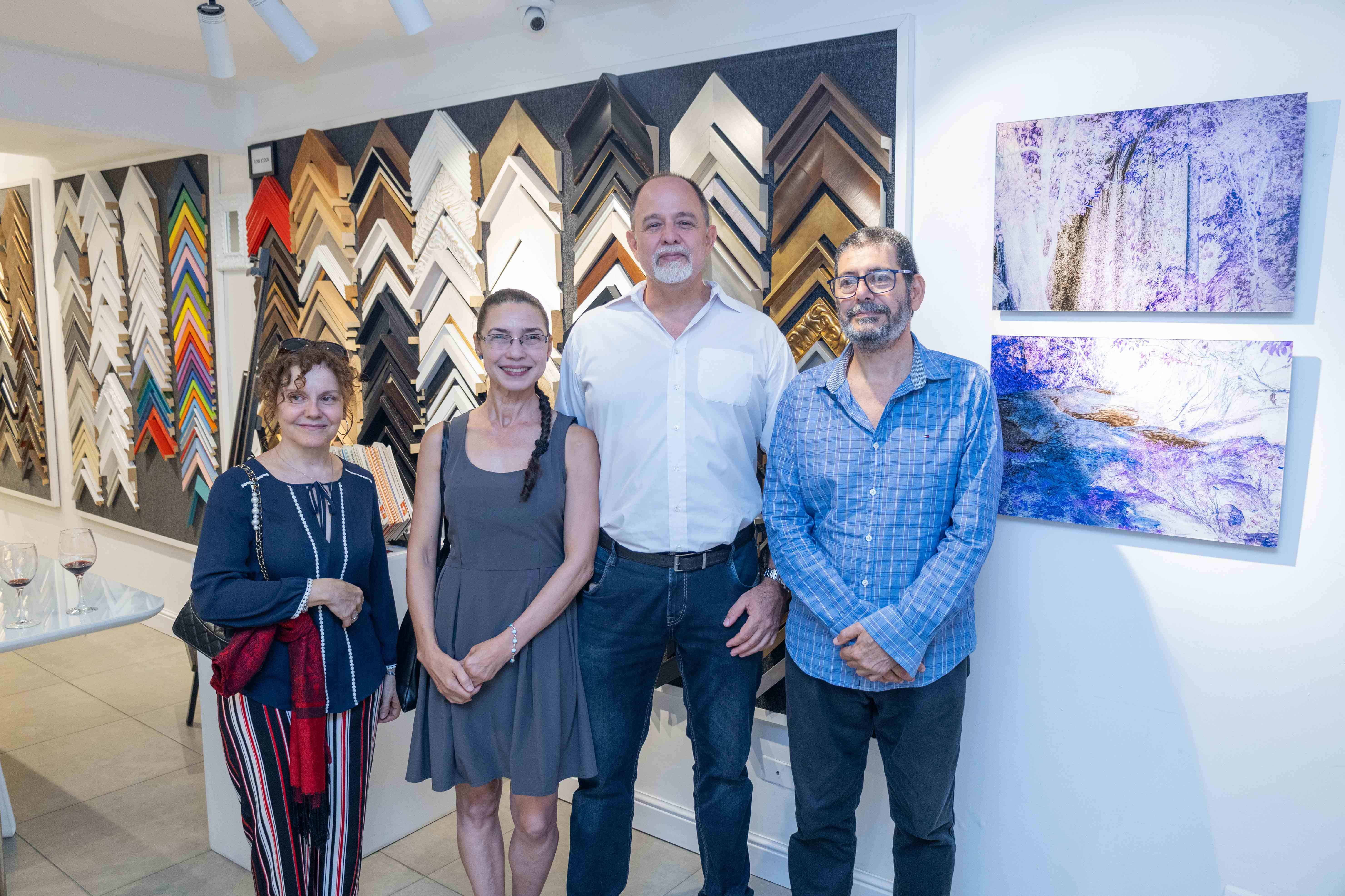 Irene Sierra, Maricarmen Rodríguez,  Ángel Urrely y Carlos Estrada.