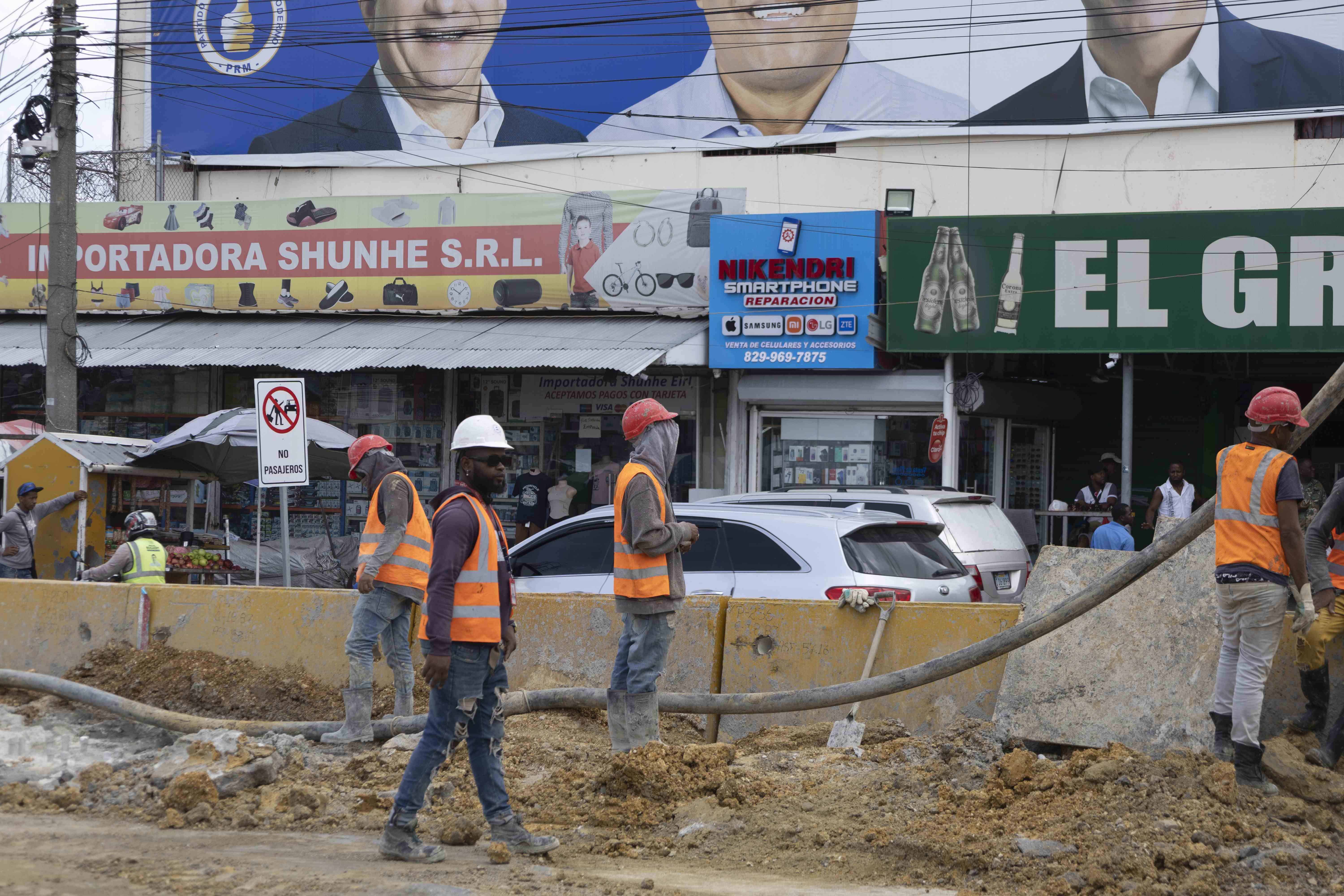 En la Isabel Aguiar, los trabajos son continuos. 