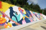 La Alcaldía de Santiago de los Caballeros y el Comité Organizador Local inauguran mural