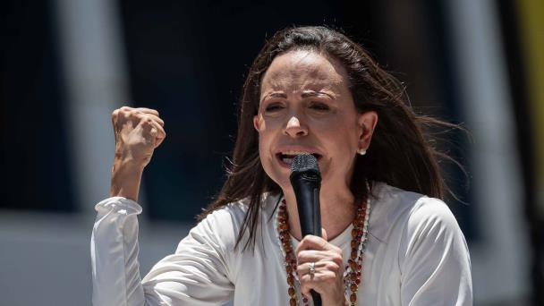 María Corina Machado dice que imputación en su contra muestra debilidad del Gobierno de Maduro