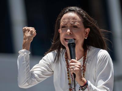 María Corina Machado pide ayuda internacional por crisis en Venezuela