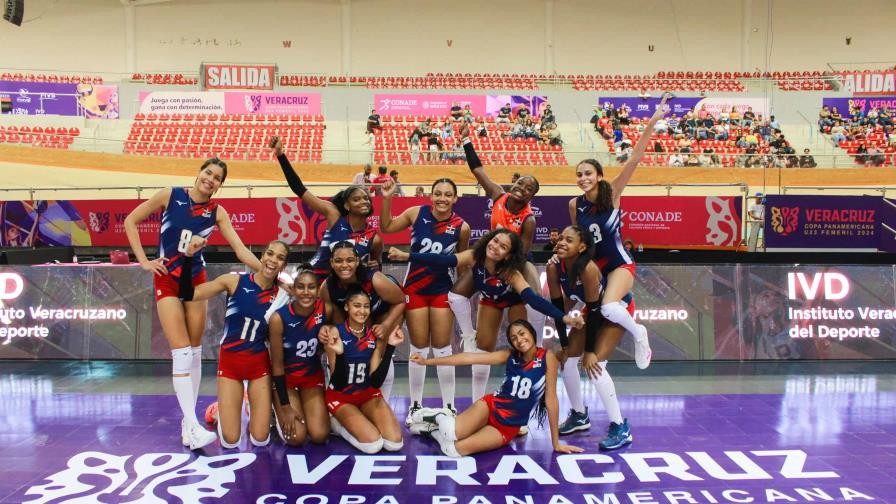 Voleibol RD sigue invicto en Copa Panam; supera a Chile