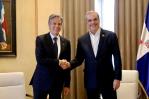 Antony Blinken llega al Palacio Nacional para reunirse con Abinader Antony Blinken llega al Palacio Nacional para reunirse con Abinader
