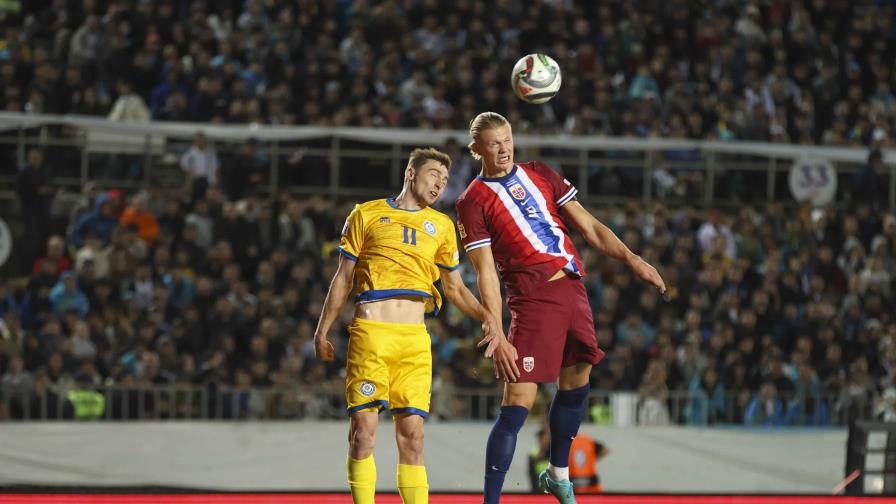 Haaland no logra anotar en empate 0-0 de Noruega ante Kazajistán en la Liga de Naciones